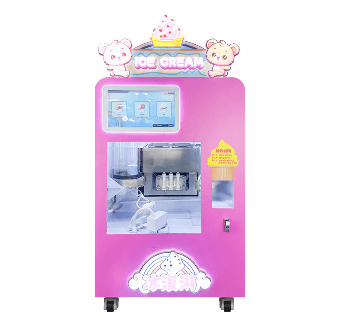Ice cream vending machine
